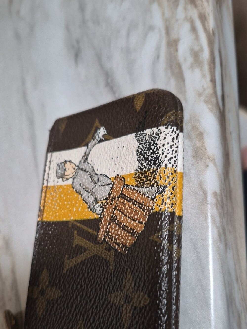 Louis Vuitton Monogram Key Pouch | “Bon Voyage” Custom - Picture 10 of 10